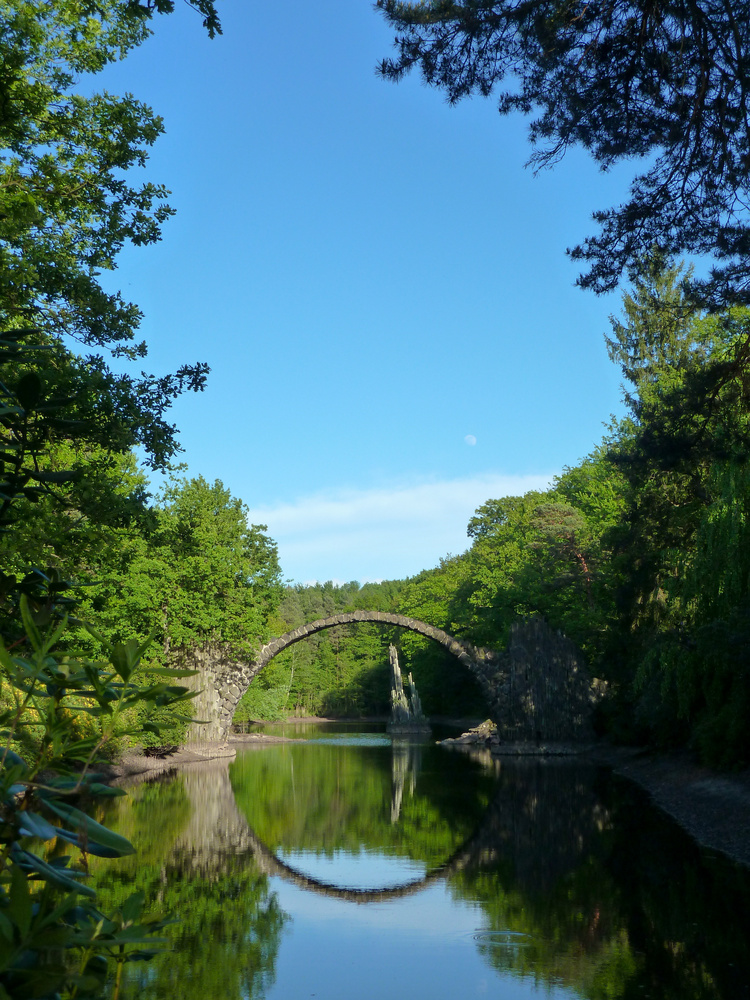 Rakotzbrücke im Kromlauer Park