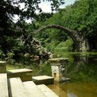 Rakotzbrücke im Kromlauer Park / Lausitz