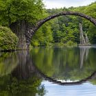 Rakotzbrücke im Landschaftspark Kromlau