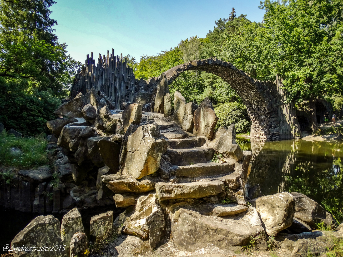 Rakotzbrücke in Kromlau