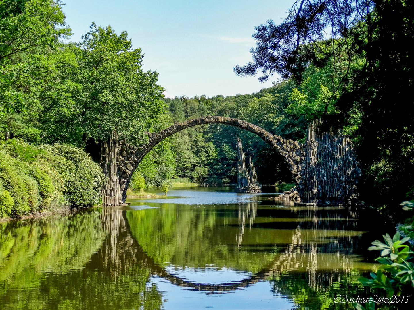 Rakotzbrücke in Kromlau 