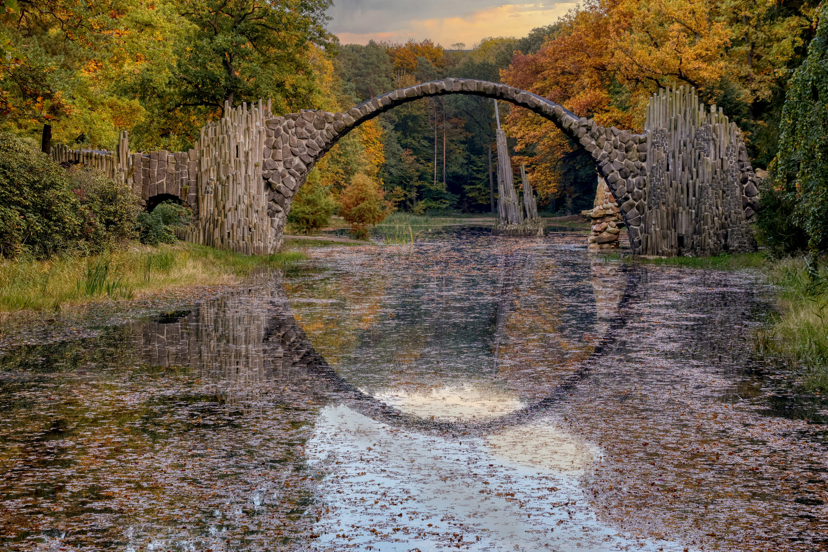 Rakotzbrücke in Kromlau