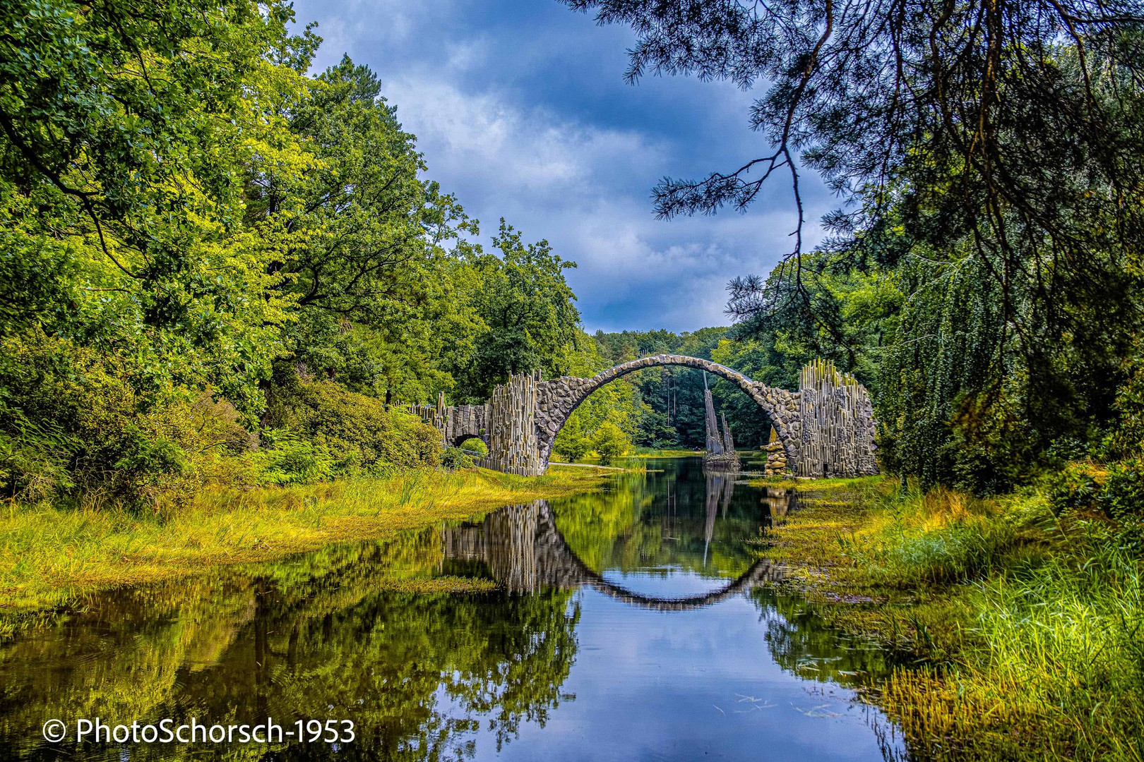 Rakotzbrücke in Kromlau