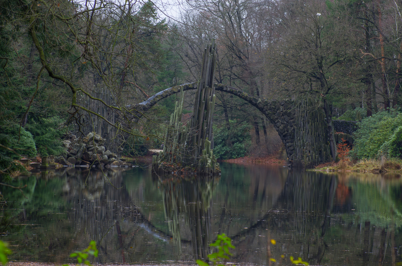 Rakotzbrücke von hinten