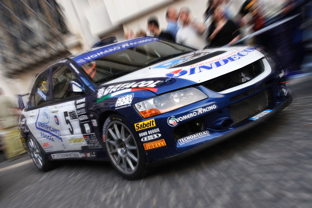 Rally del Gargano: Mitsubishi Lancer EVO