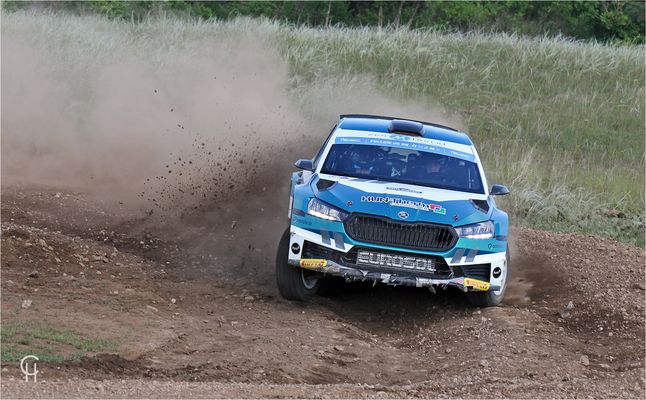 Rally Hungary 2025 - Gabor Nemet - Skoda Fabia Rally2 