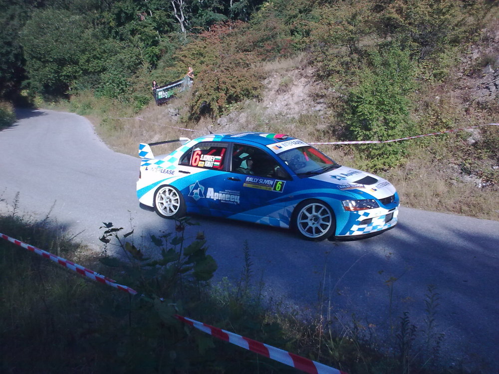 Rally Sliven 2010,Mitsubishi