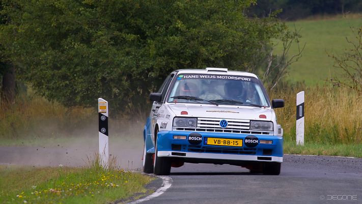 Rallye Daun - schneller Golf G60