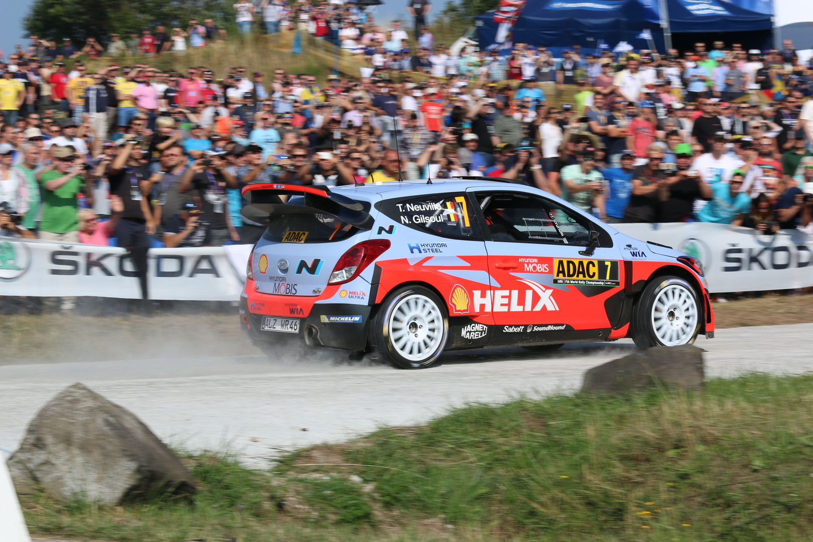 Rallye Deutschland 2015 @ Panzerplatte