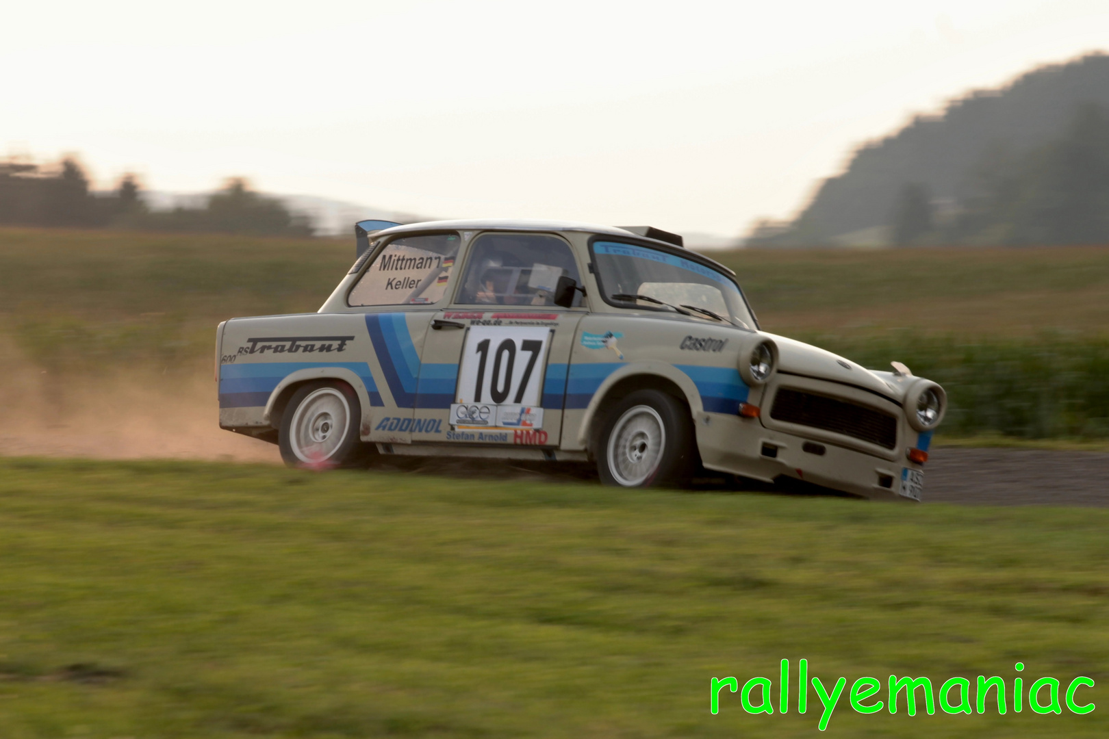 rallye grünhain 2014 -trabbi action