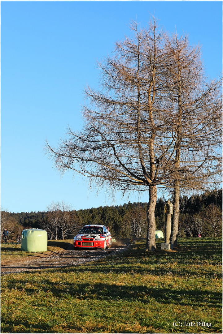 Rallye im Hochformat