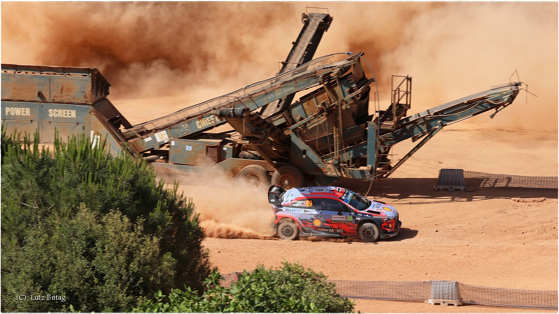 Rallye im Steinbruch