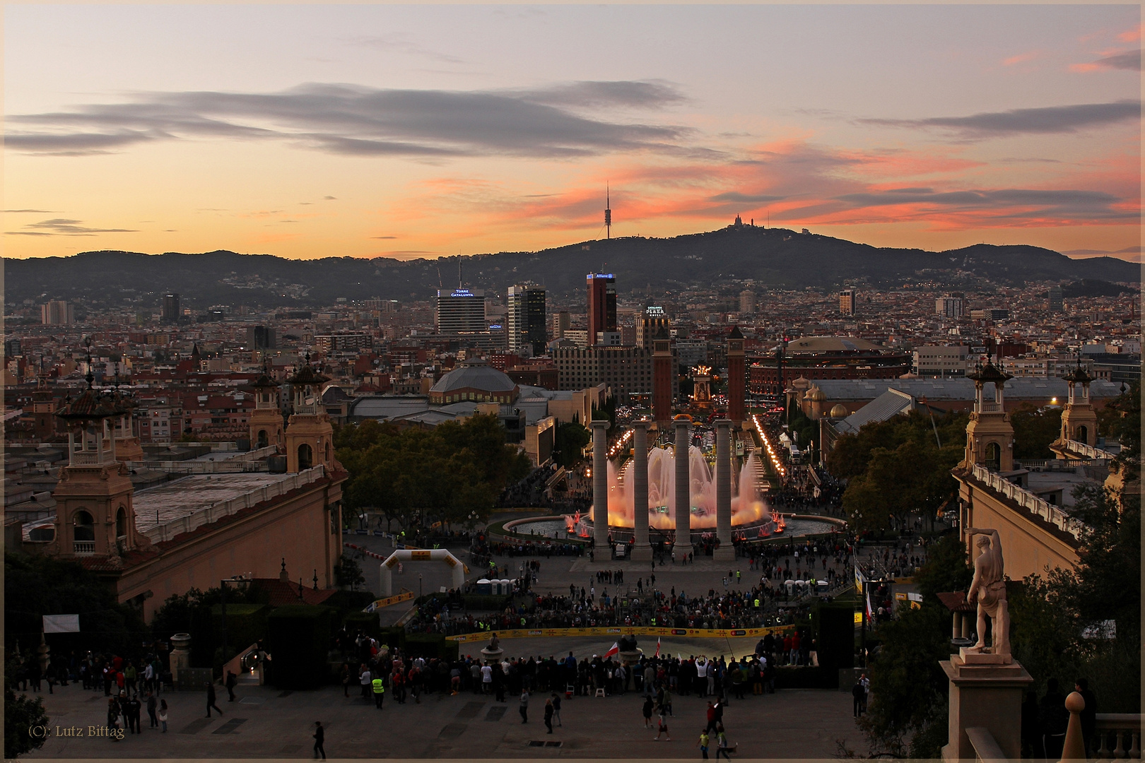 Rallye in Barcelona