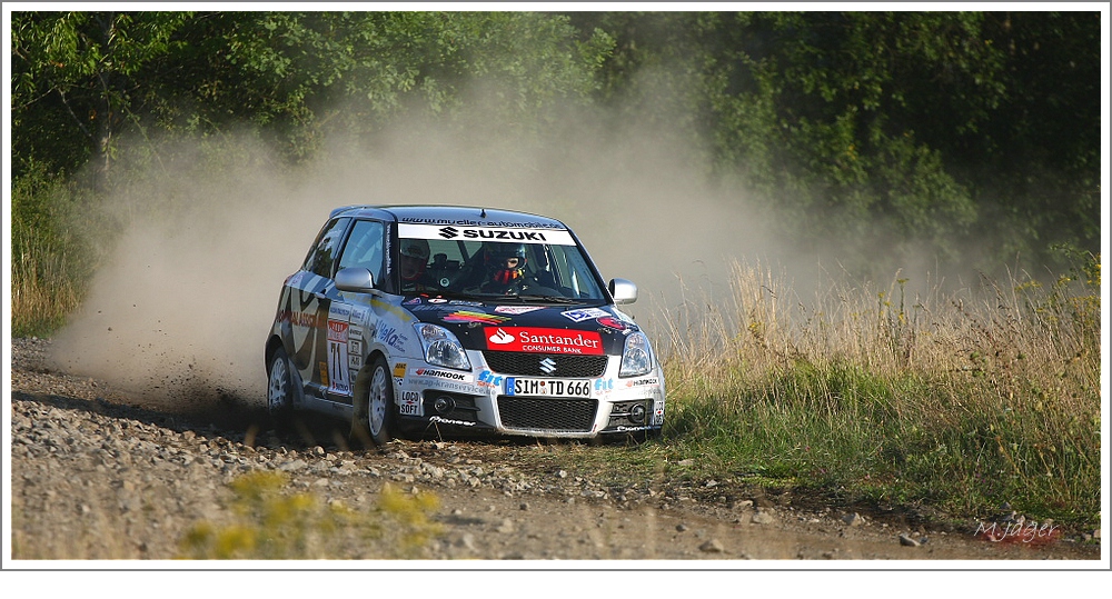 Rallye in Ebern/Unterfanken