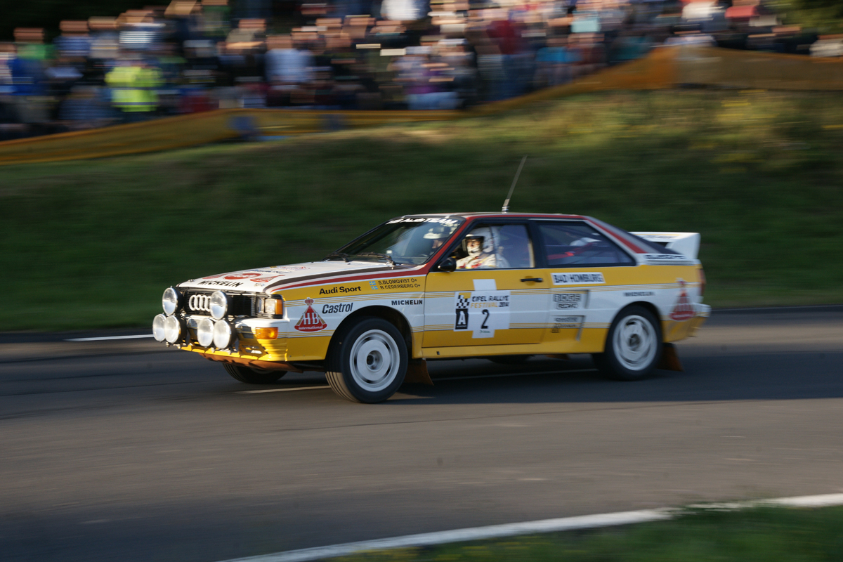 Rallye Quattro A2 , Fahrer Stig Blomqvist