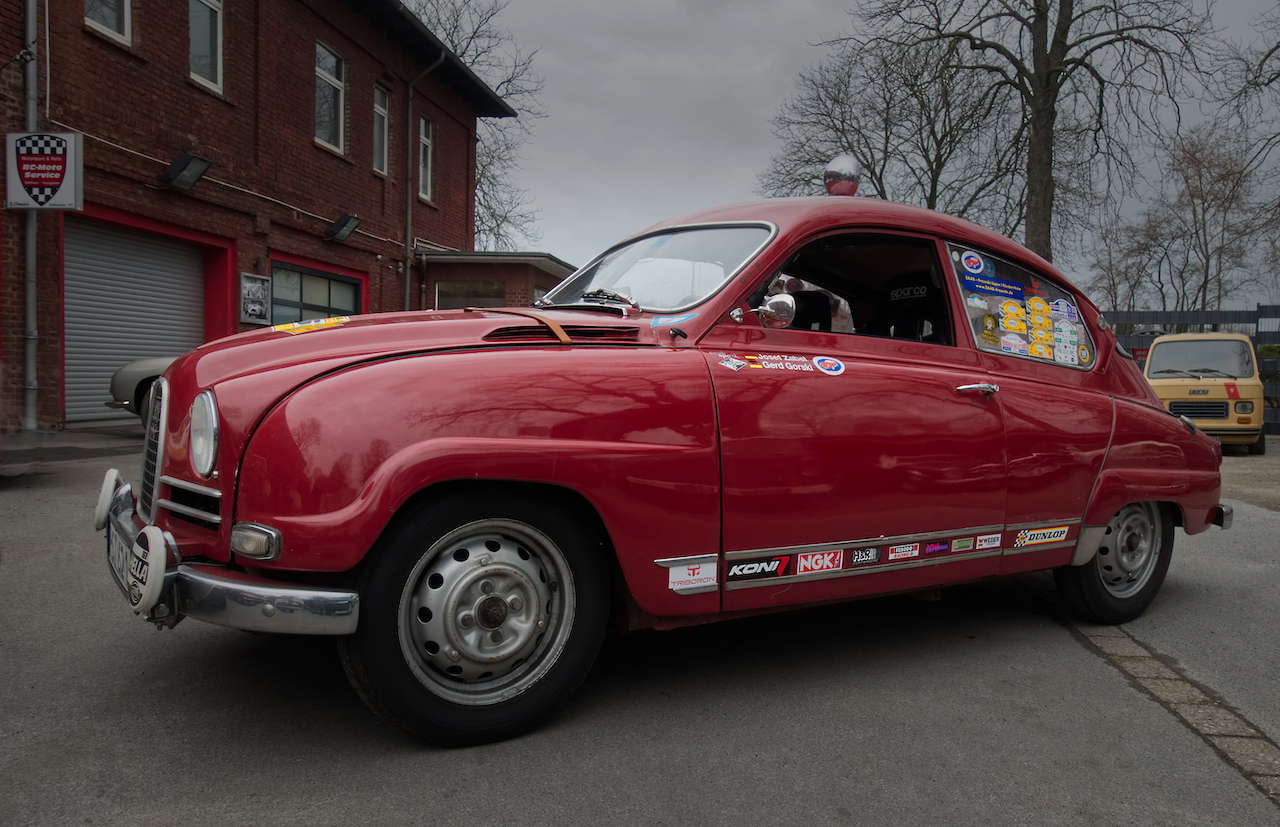  Rallye-Saab-96- Zweitakt ...