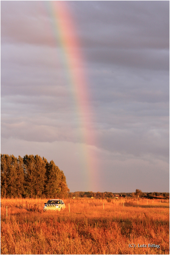 Rallye unter'm Regenbogen