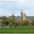 Rallye vor dem Bergwerk