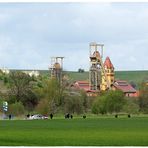 Rallye vor dem Bergwerk