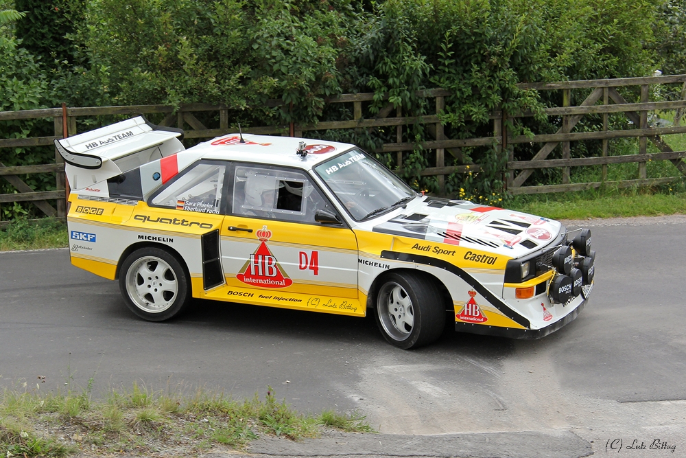 Rallyemonster mit Lampenbaum