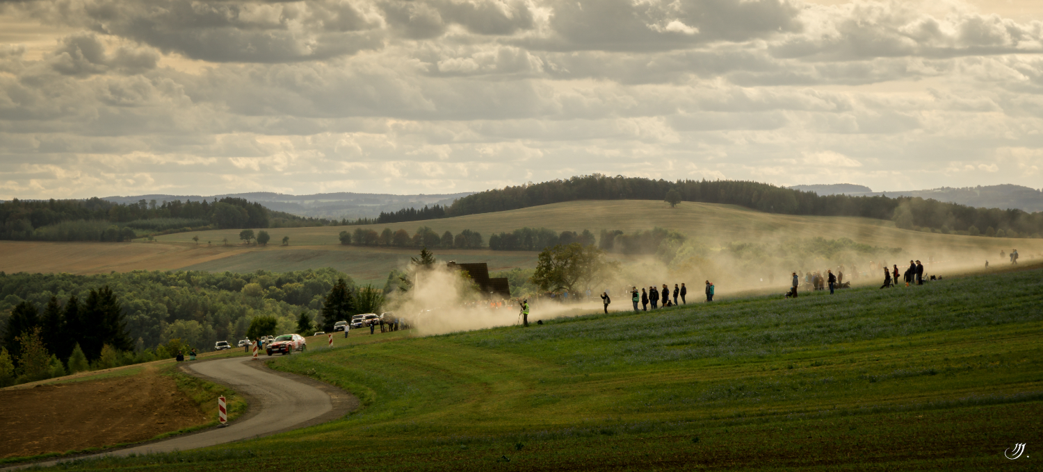 Rallyestimmung.