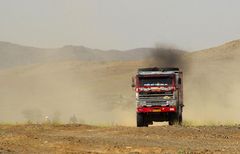 Rallyetruck bei der Tuareg-Rallye 2007