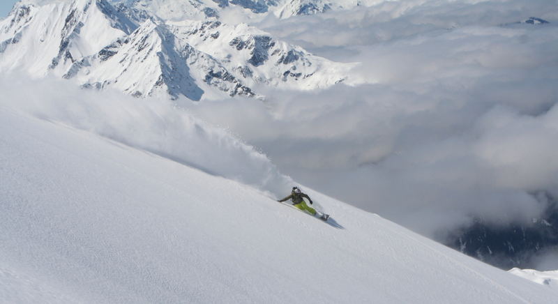 Ralph rocking spring powde in St. Anton