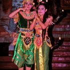 Rama and Sita at the Kecak dancing