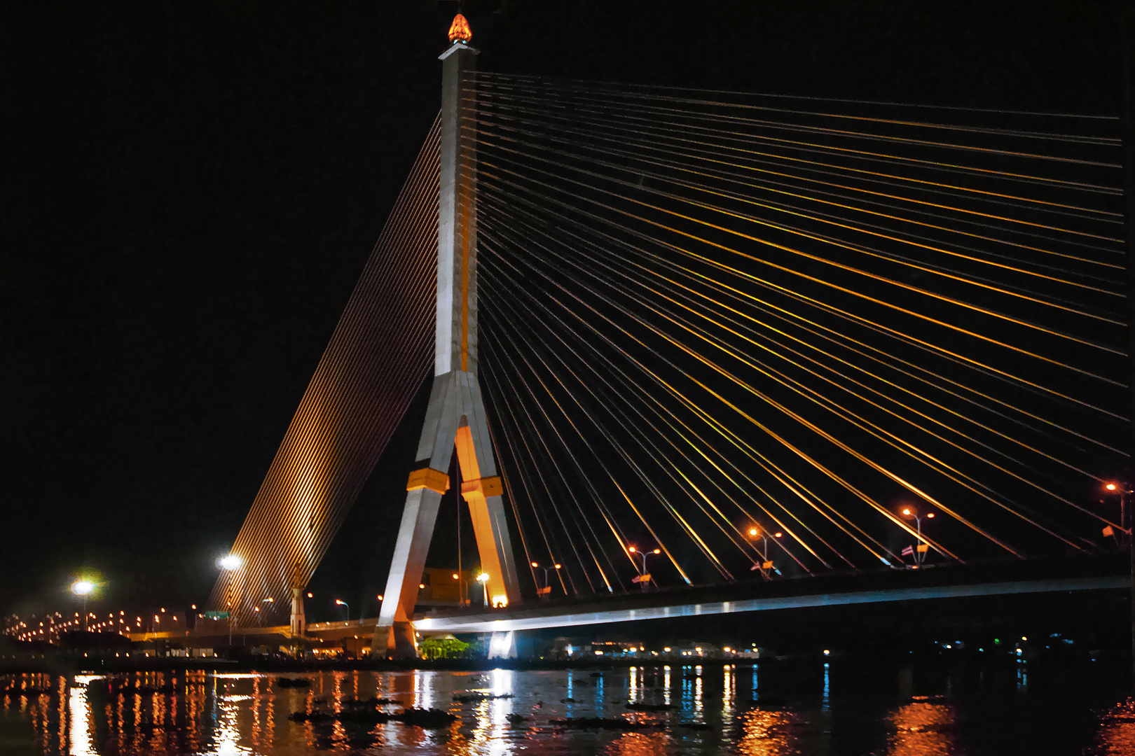 Rama VIII Bridge over Chao Phraya