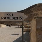 Rameses IX, Wegweiser