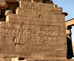 Ramesseum ( 2 ) - Reliefdarstellung