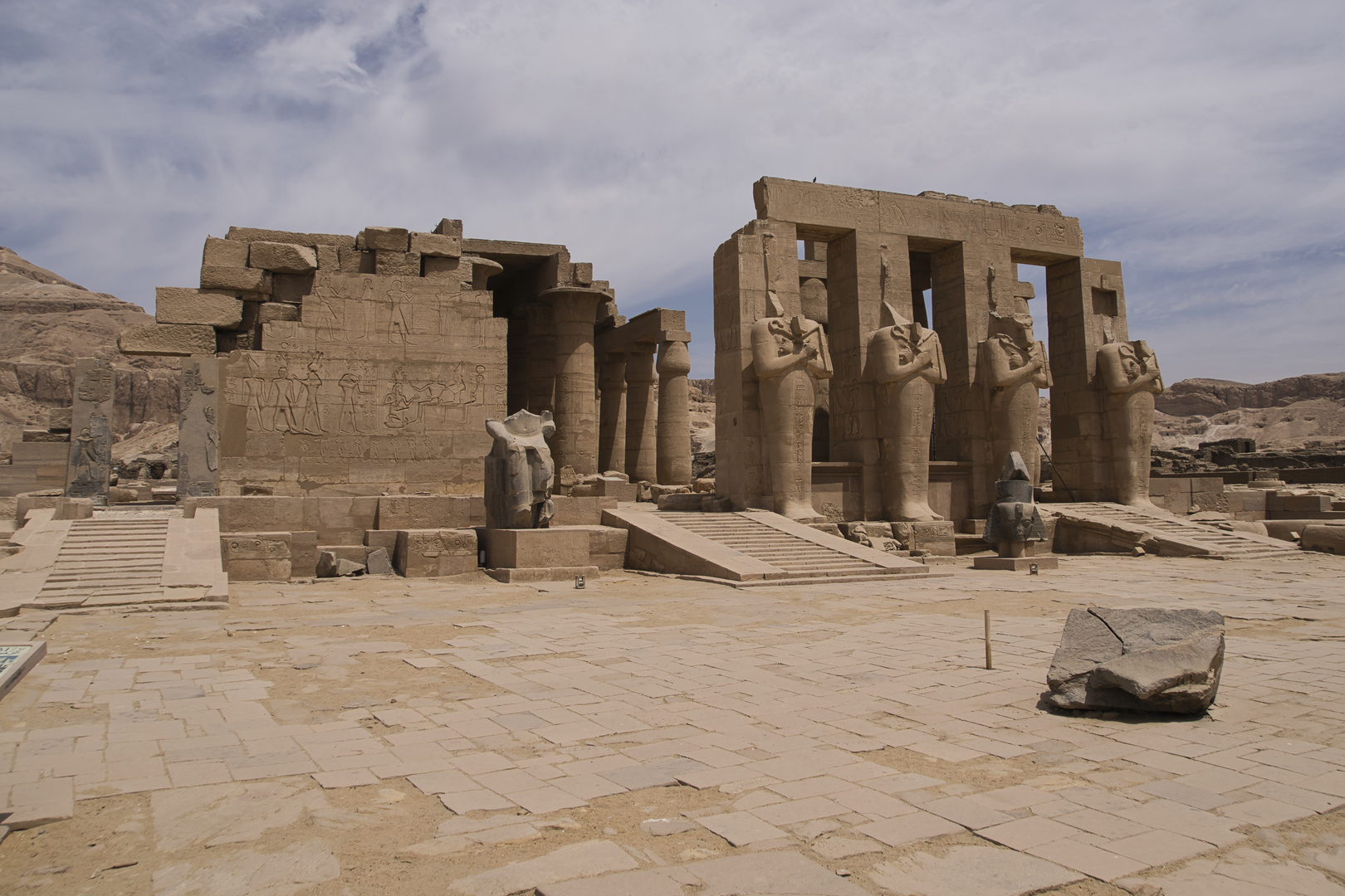 Ramesseum Sudseite