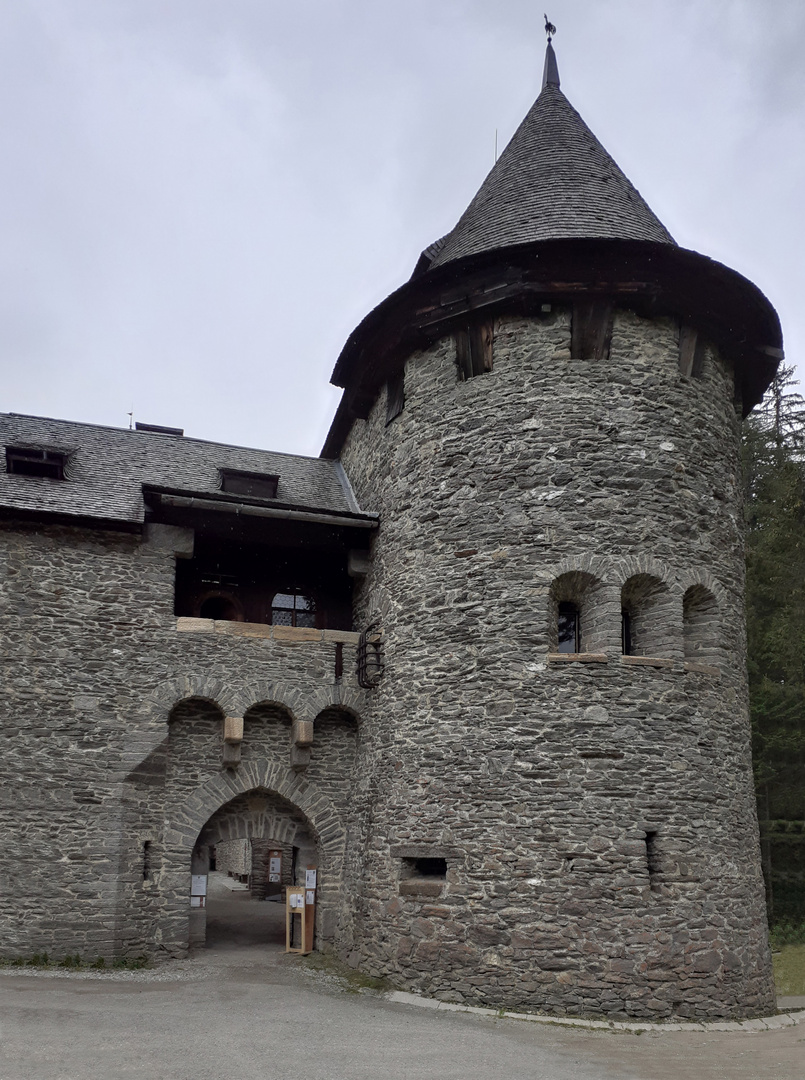 Ramingstein , Burg Finstergrün ....