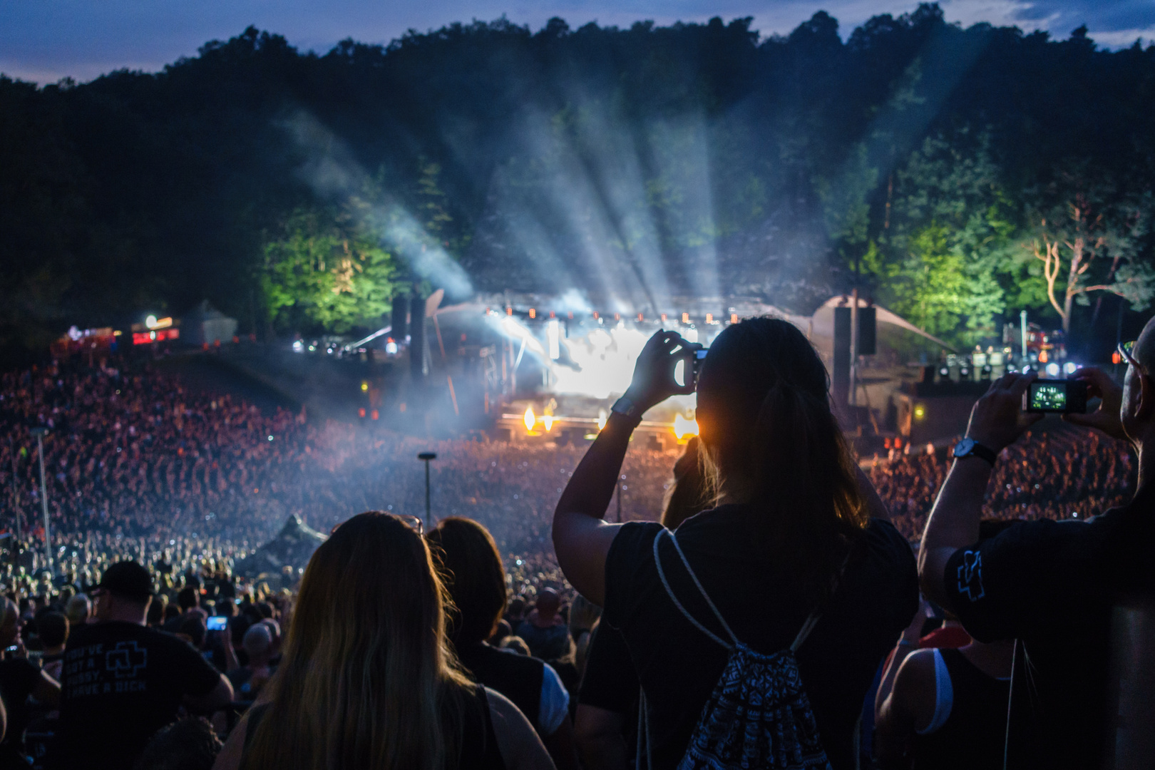 Rammstein in der Waldbühne Berlin