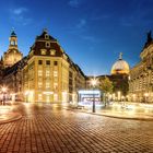 Rampische Straße mit Frauenkirche - DRESDEN