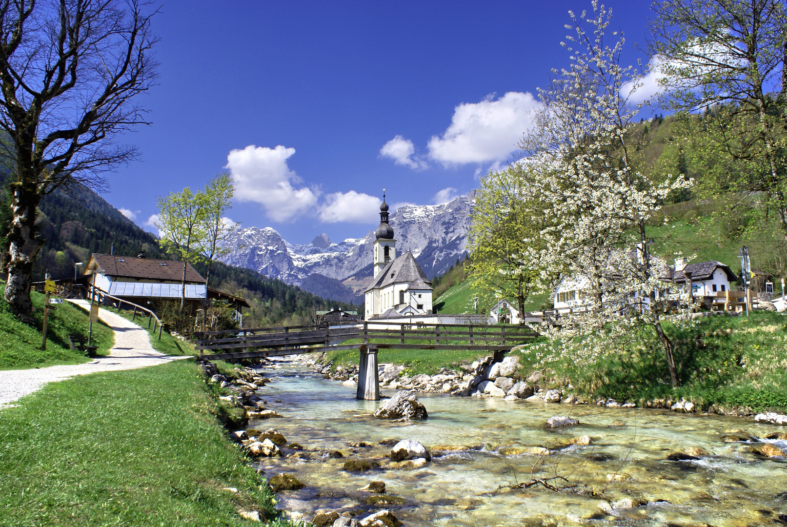 Ramsau am Morgen