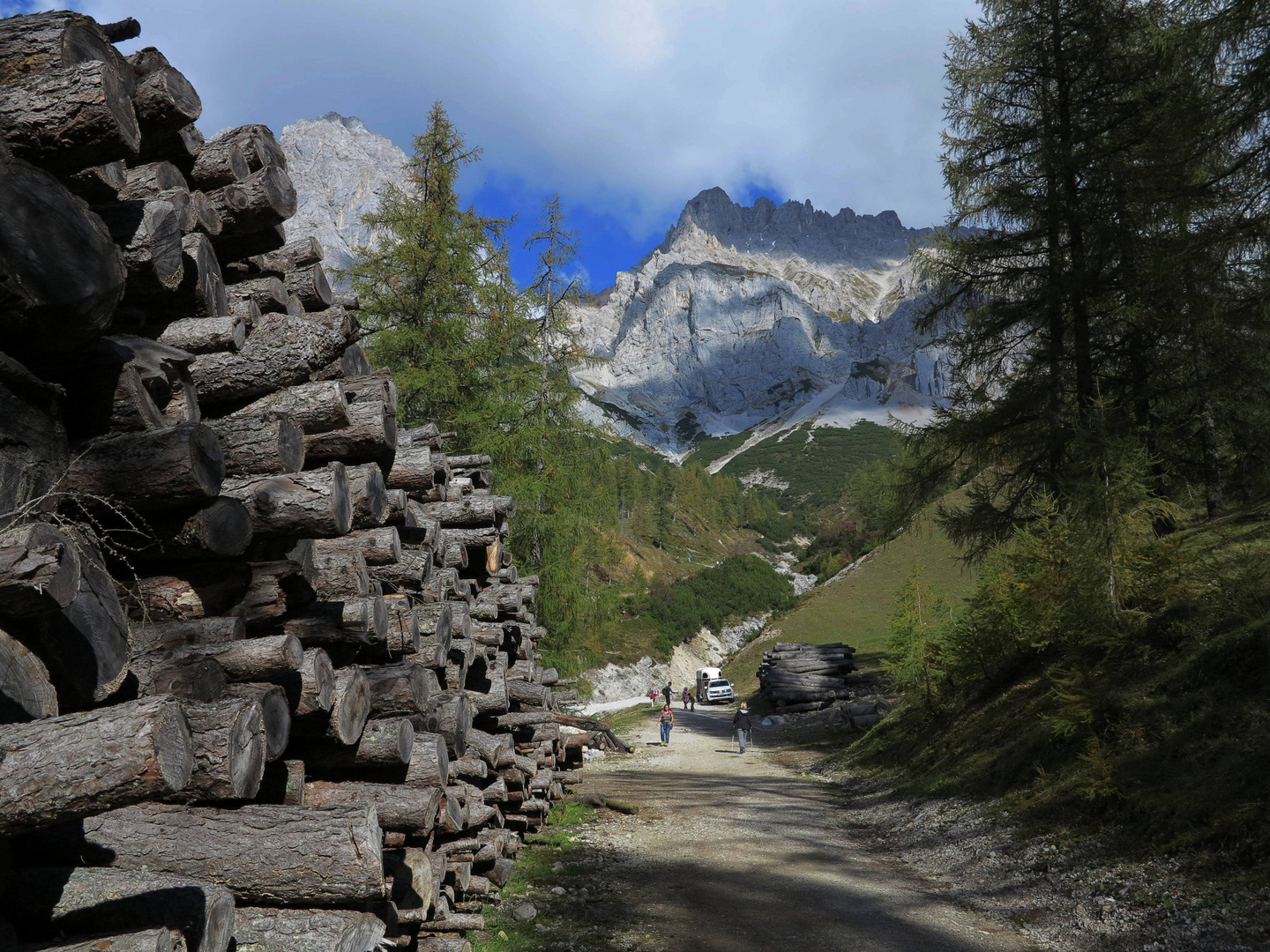 Ramsau mit Dachsteinmassiv