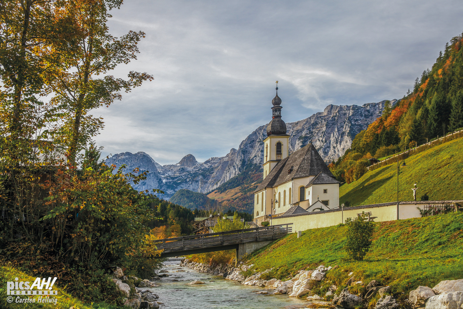 Ramsau Pfarrkirche Foto & Bild deutschland, europe, bayern Bilder auf