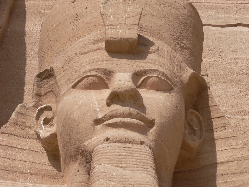 Ramses 2 sur le site d'Abou Simbel