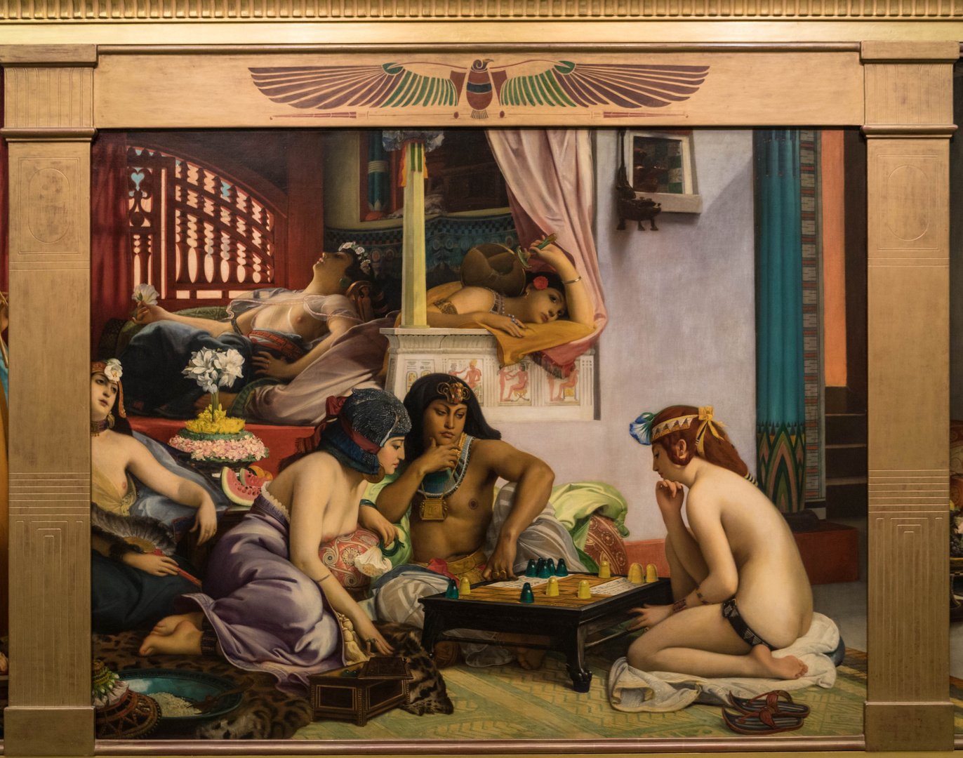 Ramsès dans son harem / Jean Lecomte du Noüy (Orsay)