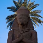 Ramses II, im Tempel von Karnak