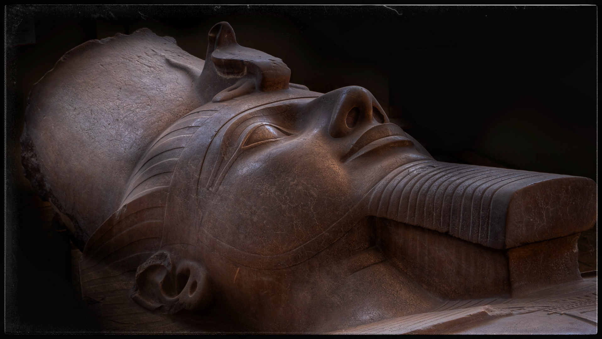 Ramses, Porträt eine Kollossalstatue