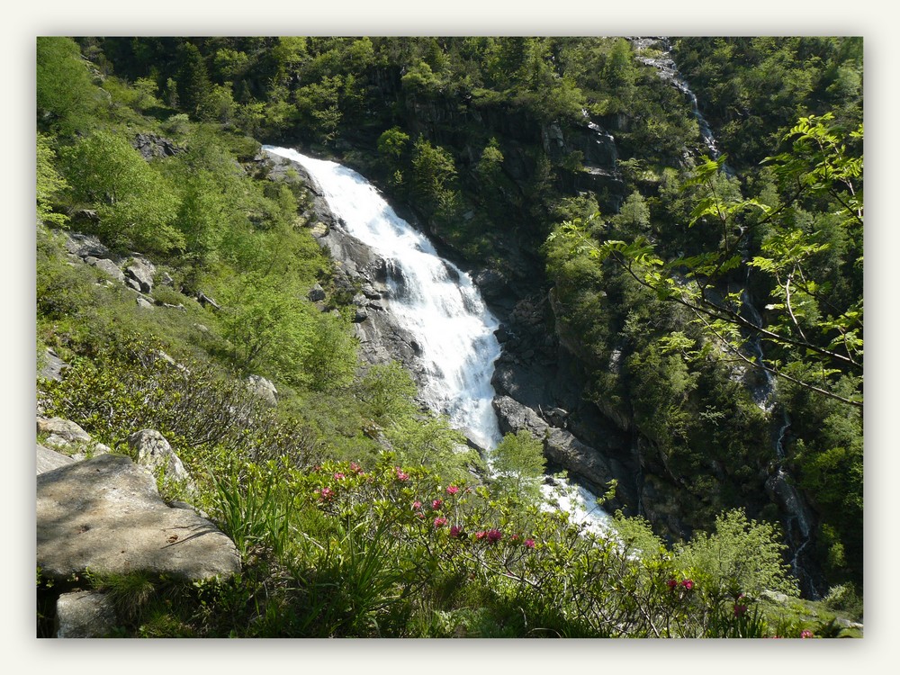 Rando Montvalier 2838m le 30 juin 2013 .Etape N°15 : Cascade des Lauzes.