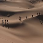 randonnée dans le desert