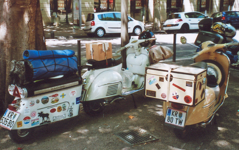 randonnée en scooter...