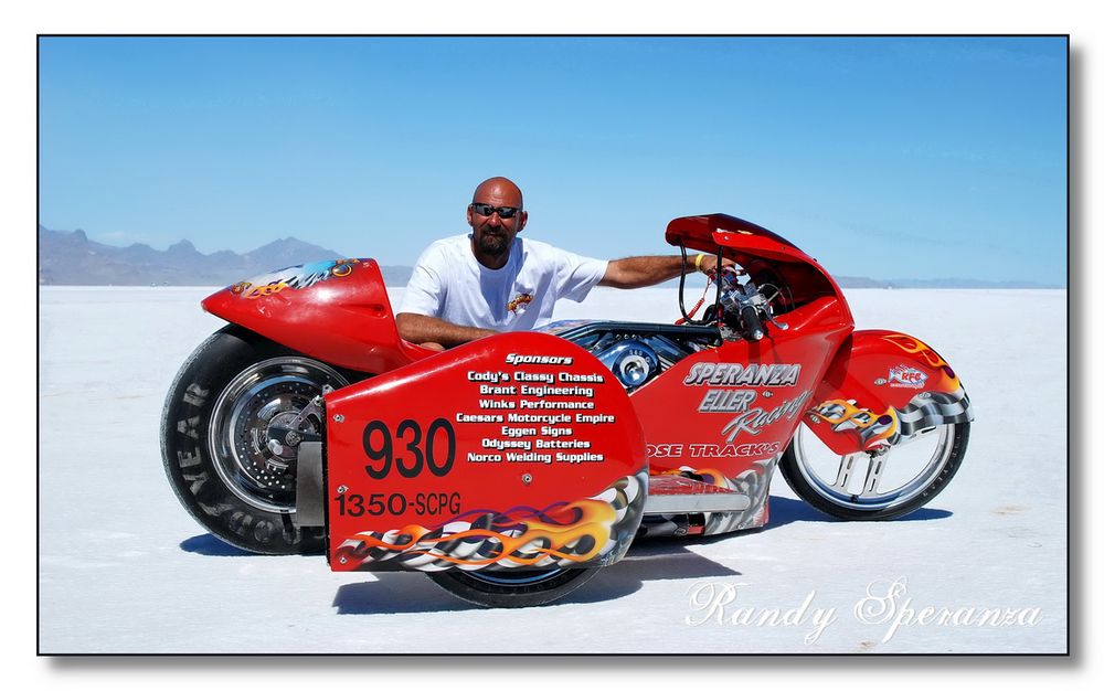 Randy Speranza, Bonneville Speedway