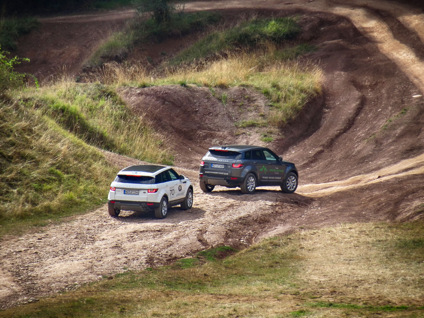 Range Rover Evoque im Gelände