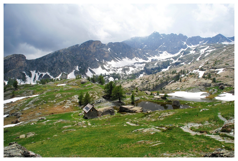 Rangerhütte im Fontanalbe Tal im Mercantour Nationalpark (franz. Seealpen)