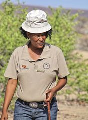 Rangerin, Namibia - Petrified Forest