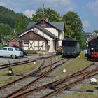 Rangierarbeiten im Bahnhof Oberrittersgrün